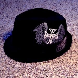 Cross and Angel Wings Hat